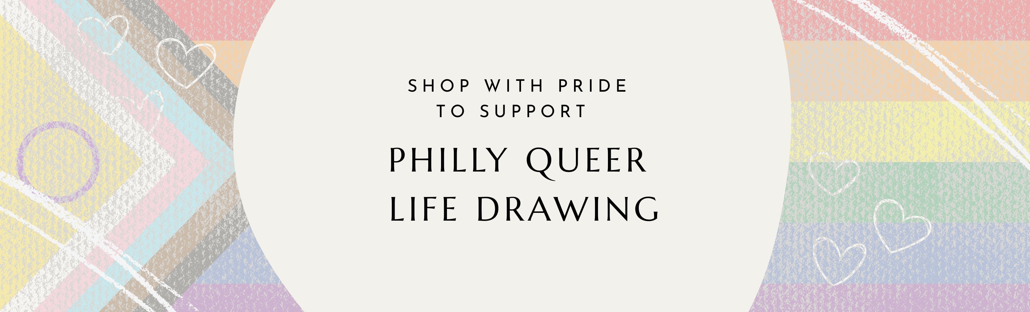 Shop with Pride to Support Philly Queer Life Drawing