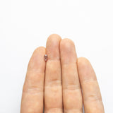 0.50ct 5.89x3.98x2.71mm GIA SI2 Fancy Deep Brownish Orangy Pink Oval Brilliant ๐ฆ๐บ 24163-01