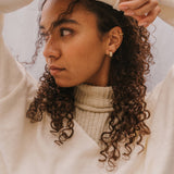 BOLD GOLD HOOP EARRINGS