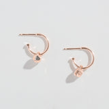 CHARM COLLECTOR HUGGIES WITH NUGGET | 14K GOLD