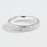 DELICATE MATRIX BAND | STERLING SILVER