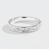 DELICATE MATRIX BAND | STERLING SILVER