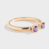PASSAGE RING | AMETHYST