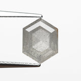 2.82ct 9.77x7.54x4.60mm Hexagon Step Cut 21879-29