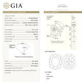 0.21ct 3.09x3.04x2.28mm GIA SI2 Fancy Purplish Pink Cushion Brilliant ๐ฆ๐บ 24097-01