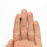 1.16ct 6.53x4.09x4.12mm Cut Corner Rectangle Step Cut Sapphire 23579-01