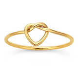 LOVE KNOT STACKER | GOLD FILLED