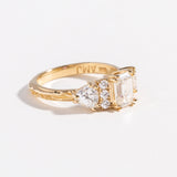 BONADONNA 2 ENGAGEMENT RING | 14K GOLD | LAB DIAMONDS