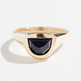 LUNA RING | STERLING SILVER & BLACK ONYX