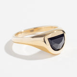 LUNA RING | STERLING SILVER & BLACK ONYX