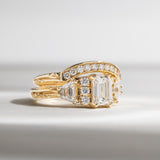 BONADONNA 2 ENGAGEMENT RING | 14K GOLD | LAB DIAMONDS