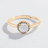 MATRIX HALO RING | AMETHYST