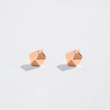 CRYSTAL POINT NUGGET STUDS