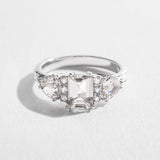 BONADONNA 2 ENGAGEMENT RING | 14K GOLD | LAB DIAMONDS