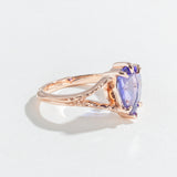 MEDIEVAL MAGIC RING | 14K GOLD & TANZANITE