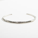 DELICATE MATRIX CUFF | STERLING SILVER