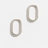 PAPERCLIP HOOPS | 14K GOLD