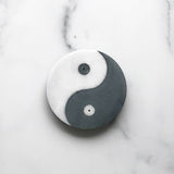 STONE YIN YANG INCENSE BURNER