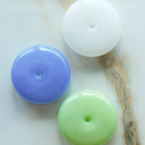 MILK GLASS BUBBLE INCENSE HOLDER
