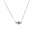 CRYSTAL NUGGET CONNECTOR CABLE CHAIN NECKLACE