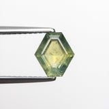 1.62ct 7.49x6.80x3.52mm Hexagon Rosecut Sapphire 22434-78