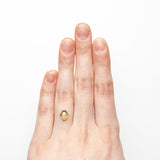 1.62ct 7.49x6.80x3.52mm Hexagon Rosecut Sapphire 22434-78