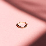 BONADONNA TEXTURED WEDDING BAND |  BLACK DIAMONDS