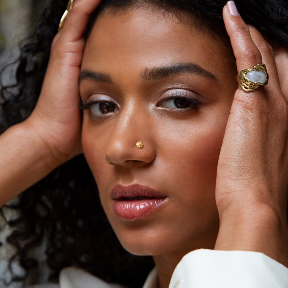 angela monaco jewelry philadelphia jeweler moon connection ring gold vermeil moonstone