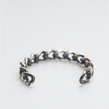 Angela Monaco Jewelry philadelphia cuban link chain cuff sterling silver