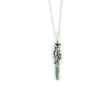 KEY TO THE UNKNOWN | SILVER & GREEN AMETHYST - AngelaMonacojewelry