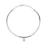 CHARM COLLAR | SILVER & HERKIMER - AngelaMonacojewelry