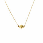 TINY BUT MIGHTY CAST CRYSTAL NECKLACE | GOLD VERMEIL - AngelaMonacojewelry