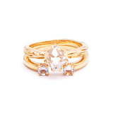 RAW SOLITAIRE UNION (No. 01) | 14k GOLD - AngelaMonacojewelry