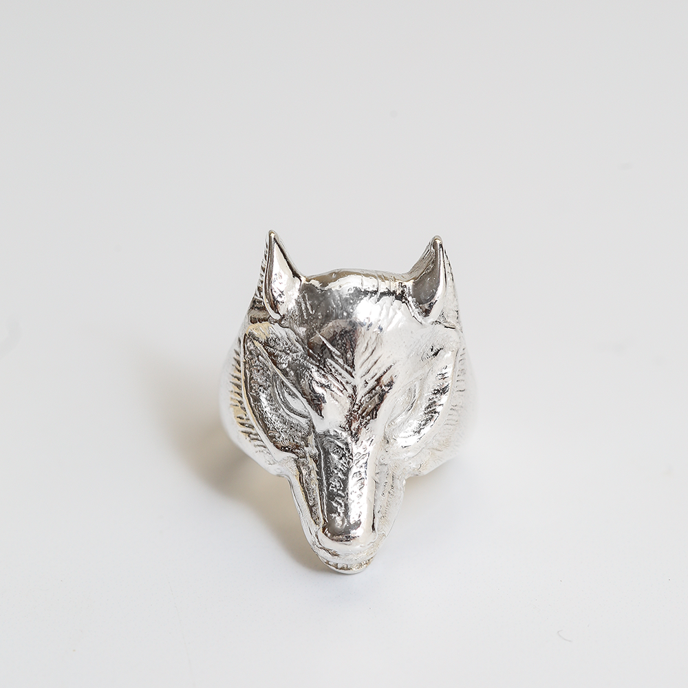 angela monaco philadelphia jeweler sterling silver fox ring