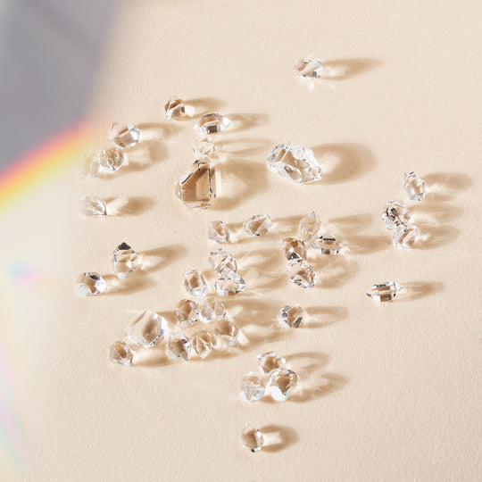 herkimer diamonds gemstones ethically sourced angela monaco jewelry