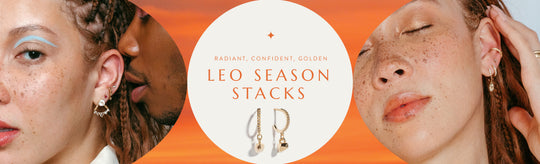 Embrace the Radiance of Leo Season with Golden Earring Stacks