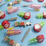 HORS D'OEUVRE CLIP| ACETATE ALLIGATOR HAIR CLIP