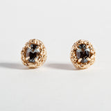 DEEP EARTH SPINEL EARRINGS
