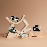 BALANCE CLAW SET | YIN-YANG ACETATE HAIR CLIPS