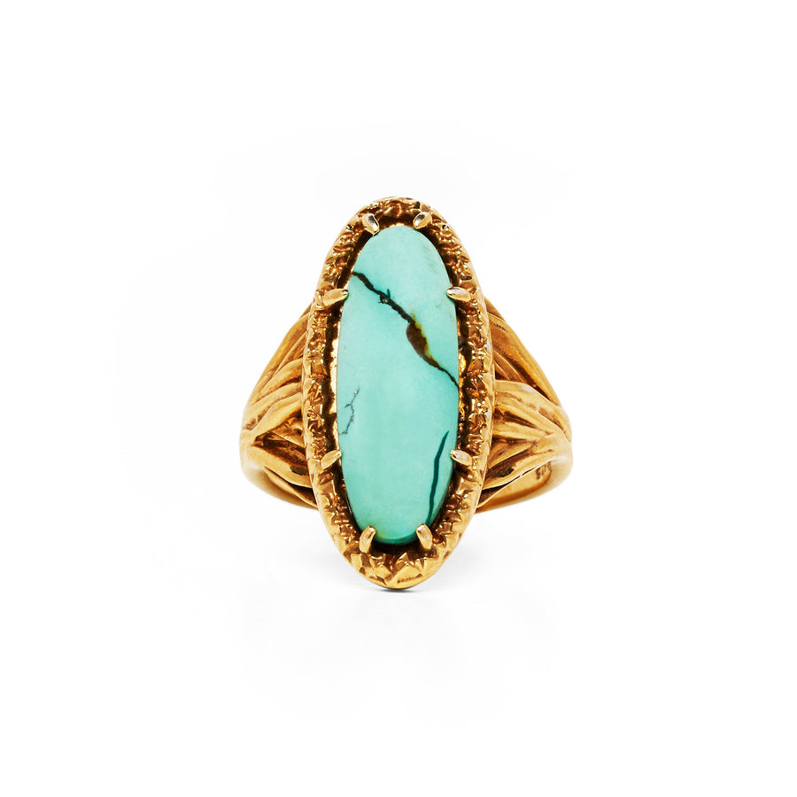 ROOTS TO SEED RING | SILVER & TURQUOISE