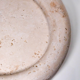 HALO STONE CATCH-ALL | TRAVERTINE