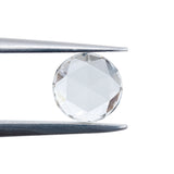 0.79ct | Brown/SI Round Shape Rose Cut Lab Diamond