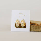 JaxKelly - Gold Hoop - Wide - Gold Earrings