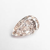 1.61ct 9.36x5.89x3.89mm GIA Internally Flawless Fancy Light Brownish Pink Pear Brilliant 24160-01