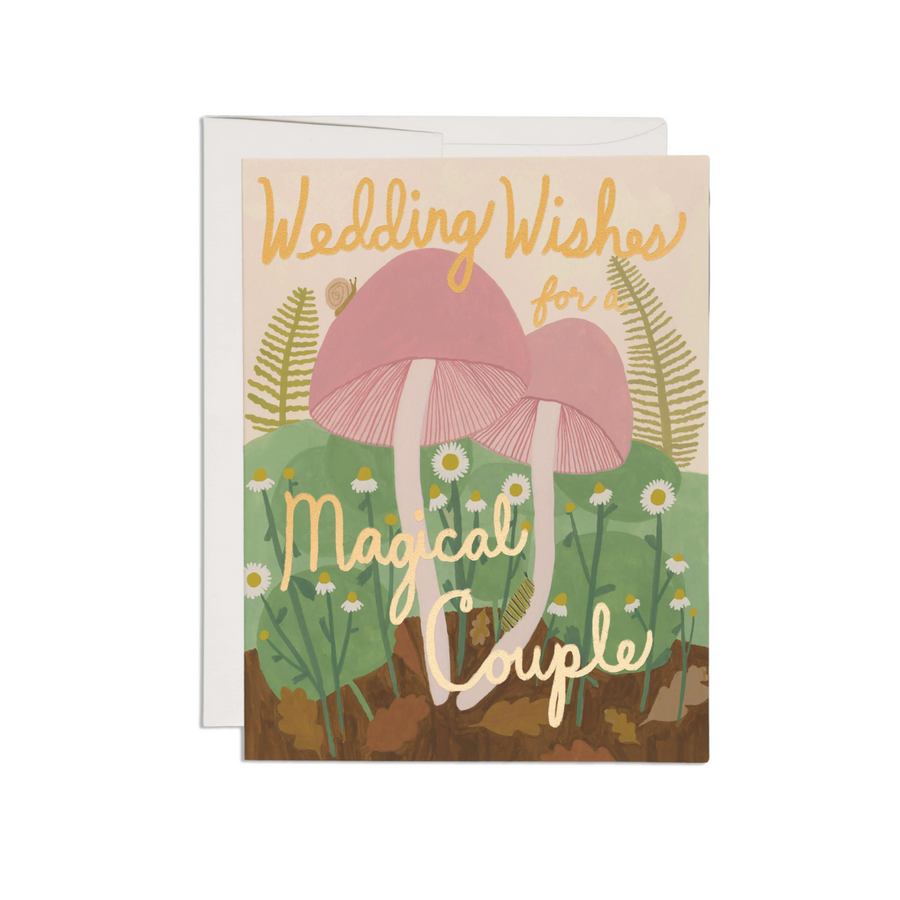 MAGICAL COUPLE WEDDING GREETING CARDS | RED CAP CARDS