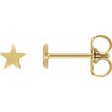 STAR STUDS | 14k
