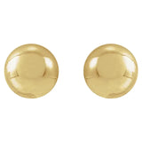 TINY BALL STUDS | 14K