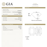 2.03ct 11.26x8.85x2.46mm GIA VVS2 N Cut Corner Rectangle Step Cut 27403-01