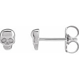 SKULL STUDS | 14K
