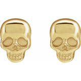 SKULL STUDS | 14K